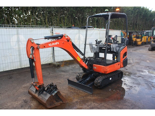 Minigraver kubota kx015-4 diesel 2014 - afbeelding 1 van  1