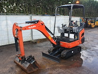 Minigraver kubota kx015-4 diesel 2014 - afbeelding 1 van  1