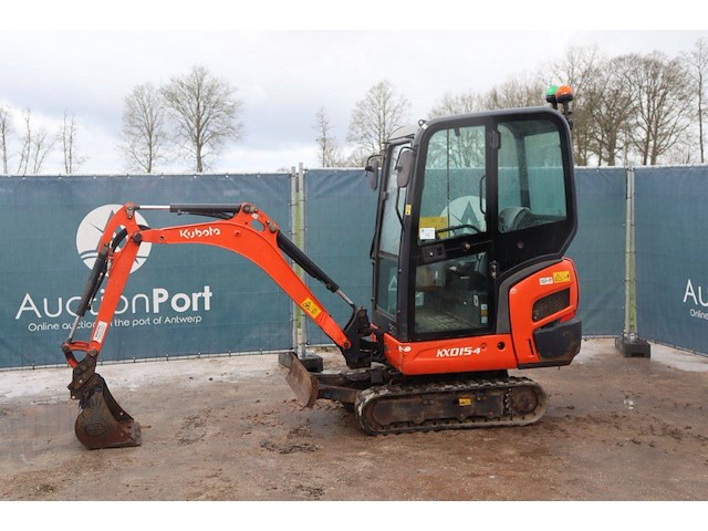 Minigraver kubota kx015-4 diesel 2018 - afbeelding 1 van  1