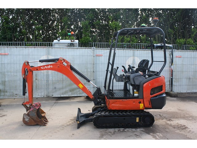 Minigraver kubota kx015-4 diesel 9.6kw 2012 - afbeelding 1 van  1