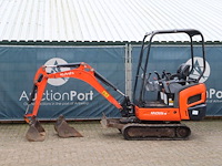 Minigraver kubota kx015-4 diesel 9.6kw 2016 - afbeelding 1 van  1