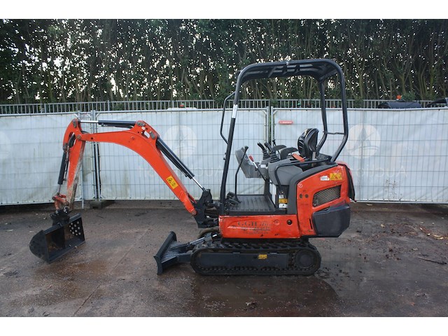 Minigraver kubota kx015-4 diesel 9.6kw 2016 - afbeelding 1 van  1