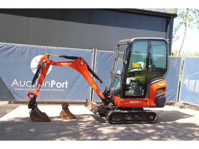 Minigraver kubota kx015-4 diesel 9.6kw 2018 - afbeelding 1 van  1