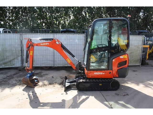 Minigraver kubota kx015-4 diesel 9.6kw 2019 - afbeelding 1 van  1