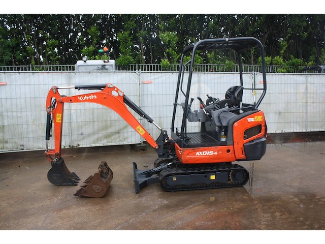 Minigraver kubota kx015-4 diesel 9.6kw 2019 - afbeelding 1 van  1