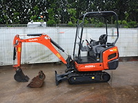 Minigraver kubota kx015-4 diesel 9.6kw 2019