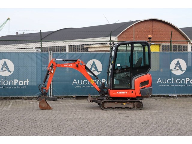 Minigraver kubota kx016-4 diesel 2013 - afbeelding 1 van  1