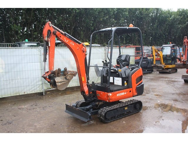 Minigraver kubota kx016-4 diesel 9.6kw 2016 - afbeelding 1 van  1