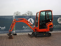 Minigraver kubota kx016-4 diesel 9.6kw 2016 - afbeelding 1 van  1