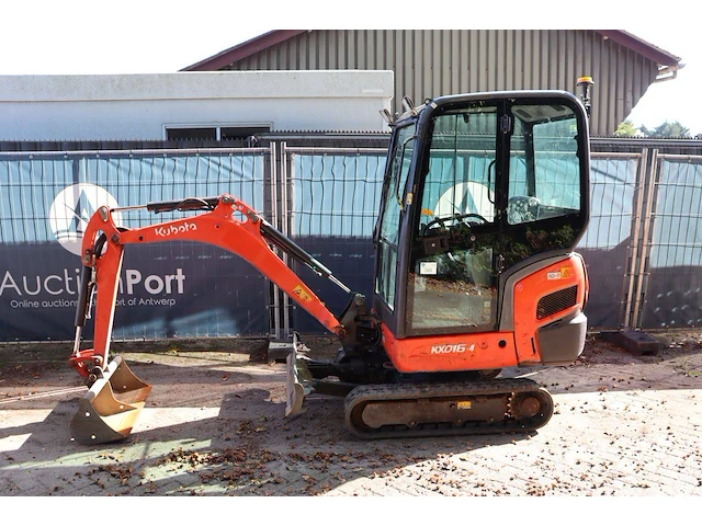 Minigraver kubota kx016-4 diesel 9.6kw 2016 - afbeelding 1 van  1