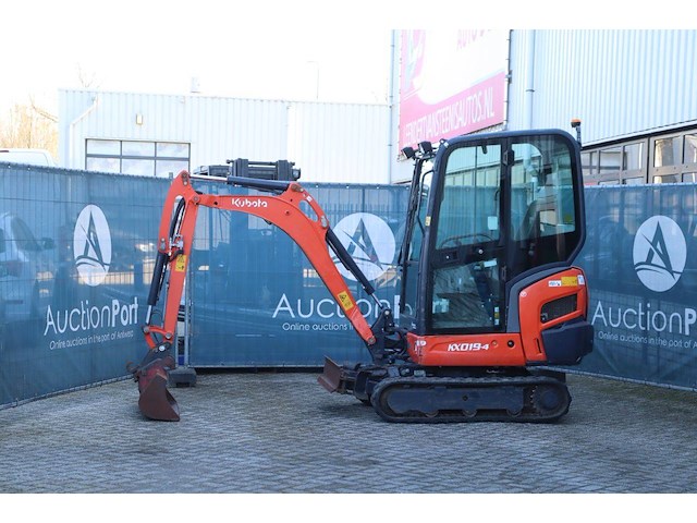 Minigraver kubota kx019-4 diesel 2019 - afbeelding 1 van  1