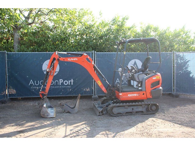 Minigraver kubota kx019-4 diesel 2019 - afbeelding 1 van  1