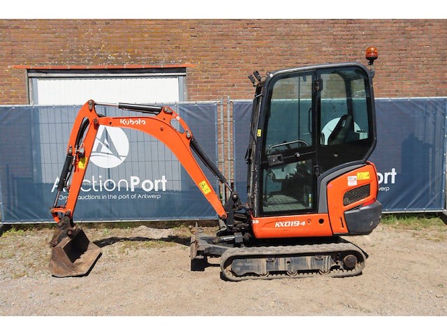 Minigraver kubota kx019-4 diesel 2020 - afbeelding 1 van  1