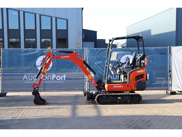 Minigraver kubota kx019-4 lpg demo 2020 - afbeelding 1 van  1
