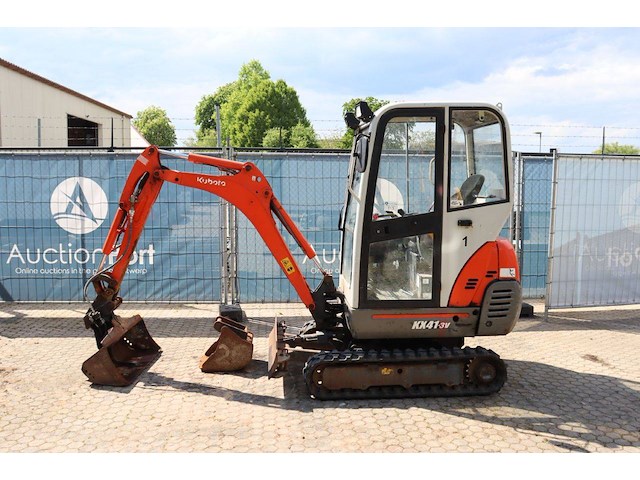 Minigraver kubota kx41-3v diesel 11.8kw 2010 - afbeelding 1 van  1