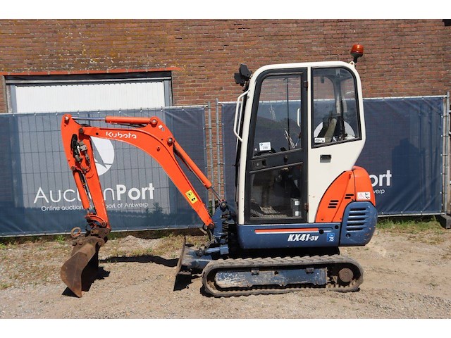 Minigraver kubota kx41-3v diesel 2008 - afbeelding 1 van  1