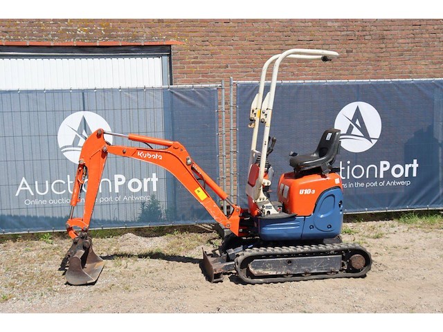Minigraver kubota u10-3 diesel 2010 - afbeelding 1 van  1