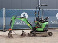 Minigraver kubota u10-3 diesel 2016 - afbeelding 1 van  1