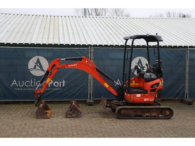 Minigraver kubota u17-3α diesel 11.8kw 2016 - afbeelding 1 van  1