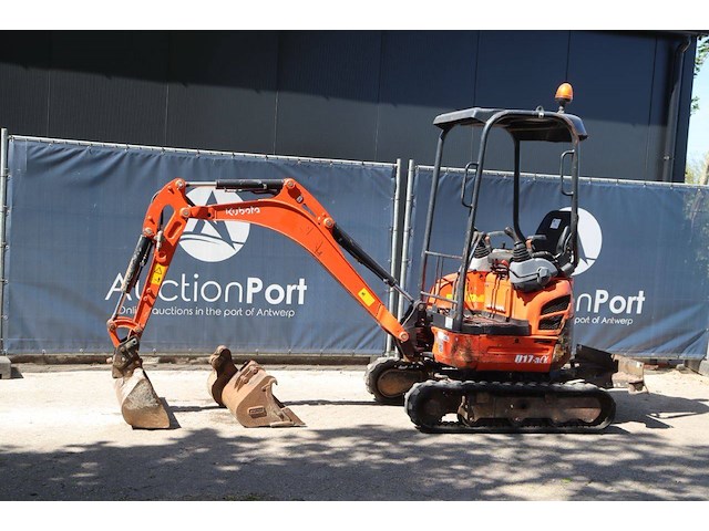 Minigraver kubota u17-3a diesel 11.8kw 2014 - afbeelding 1 van  1