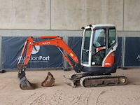 Minigraver kubota u20-3eu diesel 14kw 2013 - afbeelding 1 van  1