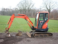 Minigraver kubota u25-3 diesel - afbeelding 1 van  1