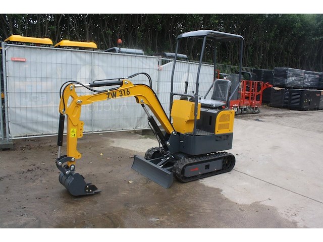 Minigraver newrick zw316 benzine 8.6kw 2025 nieuw demo - afbeelding 1 van  1