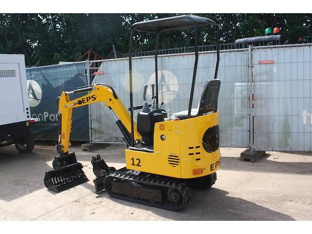 Minigraver nuoman eps nm-e12 diesel 7kw demo - afbeelding 1 van  1
