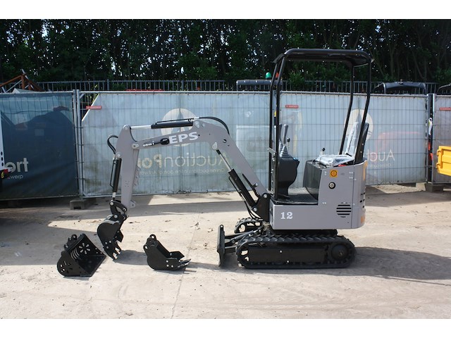 Minigraver nuoman eps nm-e12 diesel demo - afbeelding 1 van  1