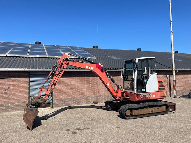 Minigraver o&k rh 1.48 diesel 34.6kw 2001 - afbeelding 1 van  1