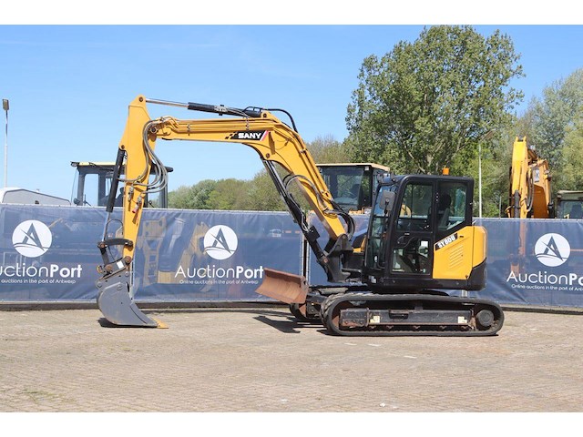 Minigraver sany sy80u diesel 53.7kw 2021 - afbeelding 1 van  1