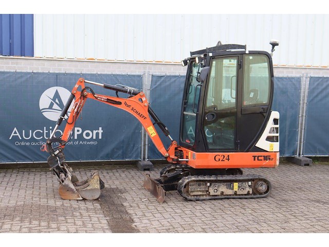 Minigraver schaeff tc16 diesel 12kw 2017 - afbeelding 1 van  1