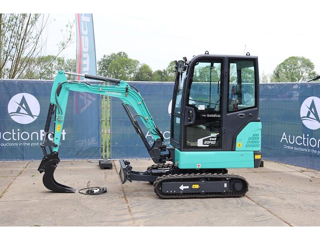 Minigraver sunward swe 20fed elektrisch 2024 nieuw - afbeelding 1 van  1