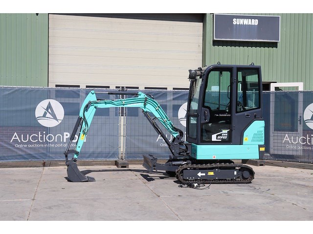 Minigraver sunward swe 20fed elektrisch 2024 nieuw - afbeelding 1 van  1