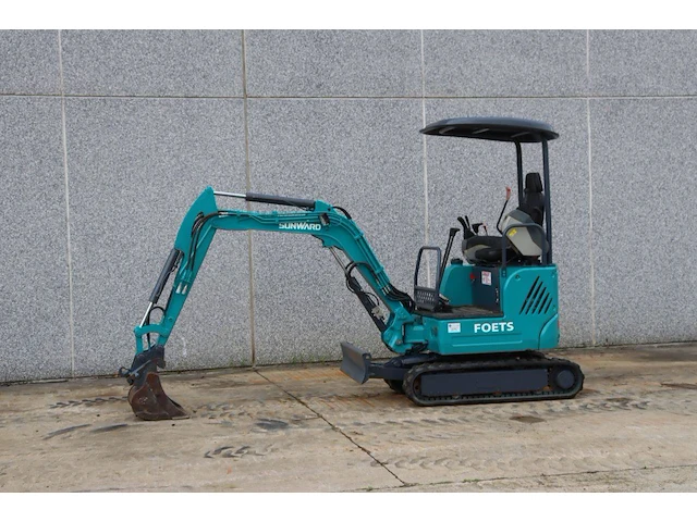 Minigraver sunward swe18uf diesel 13.4kw 2020 - afbeelding 1 van  1