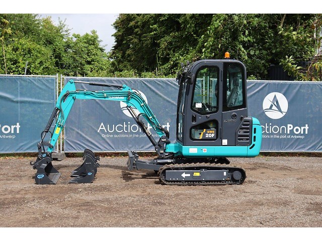 Minigraver sunward swe20f diesel 13.4kw 2025 nieuw - afbeelding 1 van  1