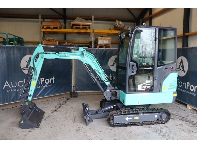 Minigraver sunward swe20fed elektrisch 10kw 2024 nieuw - afbeelding 1 van  1