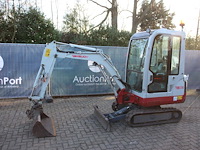 Minigraver takeuchi tb016 diesel 10.3kw 2011 - afbeelding 1 van  1
