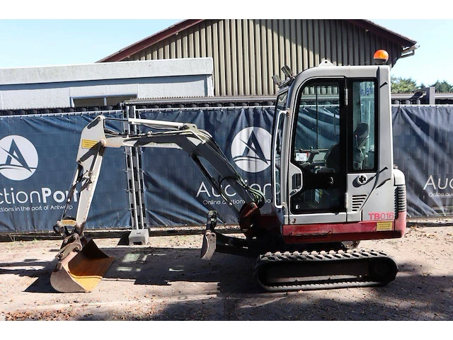 Minigraver takeuchi tb016 diesel 10kw 2007 - afbeelding 1 van  1