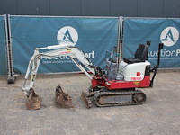 Minigraver takeuchi tb108 diesel 2006 - afbeelding 1 van  1