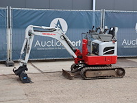 Minigraver takeuchi tb210r diesel 2016 - afbeelding 1 van  1