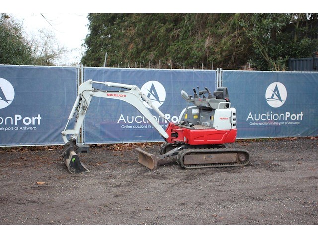 Minigraver takeuchi tb215r diesel 11.5kw 2019 - afbeelding 1 van  1