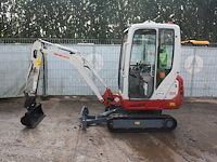 Minigraver takeuchi tb216 diesel 11.5kw 2016