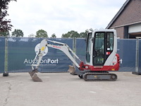 Minigraver takeuchi tb216 diesel 11.5kw 2020 - afbeelding 1 van  1