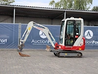 Minigraver takeuchi tb216 diesel 11.5kw 2021