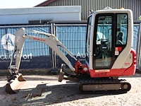 Minigraver takeuchi tb216 diesel 11.5kw