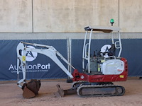 Minigraver takeuchi tb216 diesel 11kw 2014 - afbeelding 1 van  1