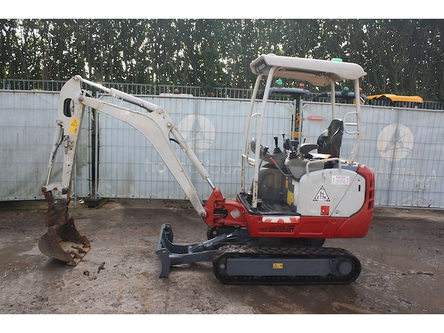 Minigraver takeuchi tb216 diesel 2019 - afbeelding 1 van  1