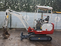 Minigraver takeuchi tb216 diesel 2019