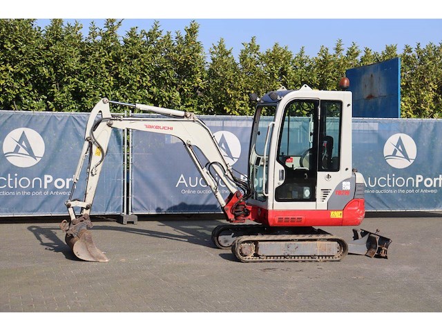 Minigraver takeuchi tb219 diesel 12kw 2012 - afbeelding 1 van  1